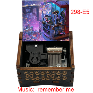 Carillon in Legno con Movimento Rotante 'Ricordati di Me' dal <span class=keywords><strong>Film</strong></span> Coco, Regalo di Compleanno per Bambini - Product Image 3
