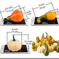 Kunstmatige Pompoenen Decoratie Oogst Fall Oranje Pompoenen Nep Schuim Pompoenen Voor Fall Herfst Decor Thanksgiving Halloween Deco