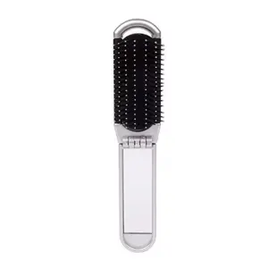 Travel Comb Carry-on Makeup Mirror Foldable Outdoor Mini Portable Air Cushion Comb Fluffy Hair