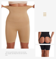 Body shaper taille haute pour femmes, sous-vêtements amincissants avec contrôle du ventre, culotte de levage des fesses