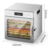Déshydrateur Industriel de Fruits et Légumes, Machine Commerciale de Séchage pour Fruits et Viandes