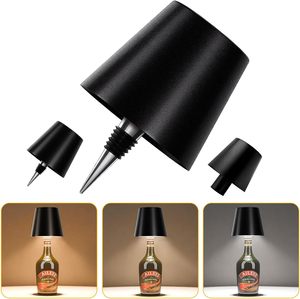 โคมไฟตั้งโต๊ะ LED แบบชาร์จไฟได้ ขายส่ง ไฟตกแต่งขวด ปรับความสว่างได้ พกพาสะดวก กันน้ำ IP54 สำหรับร้านอาหาร/บ้าน/บาร์ - Product Image 1