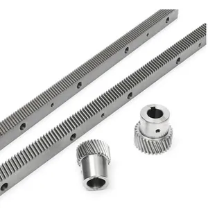 Factory direct sale CNC machine Helical teeth and spur toothed Gear Rack and Pinions