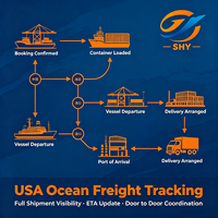 Fret maritime express LCL DDP porte-à-porte de Chine vers les États-Unis avec dédouanement