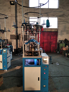 New condition <b>high</b> speed <b>high</b> quality <b>Knee</b> pads knitting butique single jersey <b>knee</b> cap making machine - Product Image 4