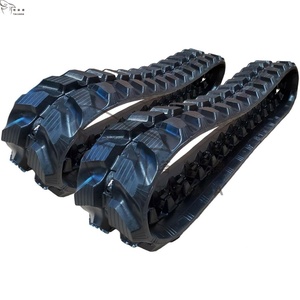 TATA Graafmachine <span class=keywords><strong>Hitachi</strong></span> Rubber <span class=keywords><strong>Track</strong></span> 300*52.5*82N voor EX15 EX15Ur EX40Ur-2C EX50 Mini Graafmachine Rubber Tracks ZX30 ZX50 ZX55 ZX70 - Product Image 3