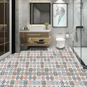 2022 nuovo bagno balcone bagno wc cucina adesivo antiscivolo pavimento in plastica