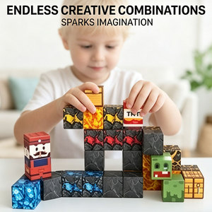 JINHEYUAN GIFTS Jouets magnétiques de construction - Ensemble créatif pour enfants de 2 ans et plus - Product Image 4