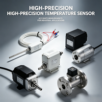 3 Wires PT1000 Platinum Resistance Flange Mount IP65 Industry Temperature Sensor OEM ODM Customized Factory Direct Wholesale