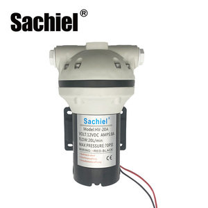 Bomba de diafragma motorizada FL420 personalizada 12V/24V 20L/Min para sistema de riego, aspiración, OEM, agua limpia, aceite y urea - Product Image 2