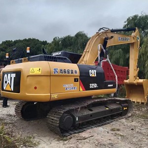Excavadora de cadenas Caterpillar CAT 325D usada, 25 toneladas, original de Japón, pintura original, pocas horas de trabajo, excavadora de segunda mano - Product Image 2