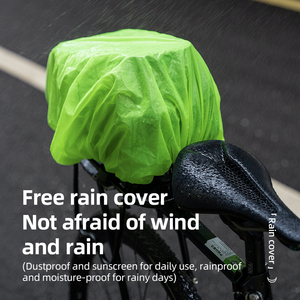 ROCKBROS <span class=keywords><strong>sacoche</strong></span> de vélo de grande capacité avec serrure à combinaison <span class=keywords><strong>antivol</strong></span> VTT étagère arrière siège sac de rangement étanche à la pluie - Product Image 5