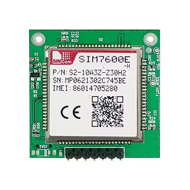4G Communication Module SIM7600E-PCIE LTE CAT-1 Module SIM7600 SIM7600E-H Module Mini PCIE
