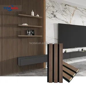 Natural Wood Panel Studio Equipment Wood Veneer Wall Sound Insulation Acoustic Panels