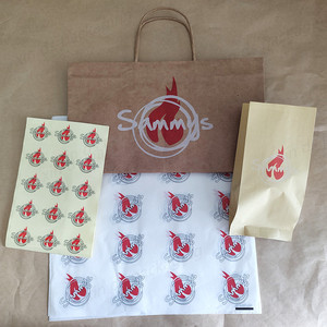 Tùy chỉnh thức ăn nhanh lớp giấy Gói Một mặt tráng thực phẩm nóng <span class=keywords><strong>wrapper</strong></span> cho Sushi - Product Image 6