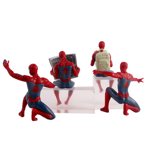 Figurine d'<span class=keywords><strong>action</strong></span> de héros de dessin animé, mini-ornement, poupée à suspendre pour tasse et décoration d'ordinateur, <span class=keywords><strong>voiture</strong></span> et bureau à domicile - Product Image 3