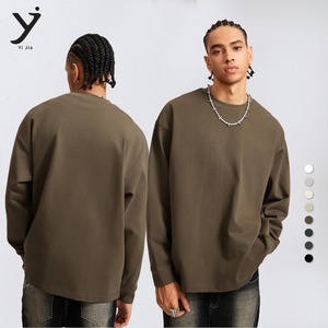 Alta calidad OEM/ODM cómodo Sofo 425g peso pesado básico Color sólido Regular algodón suelto de talla grande recortada sudadera - Product Image 1