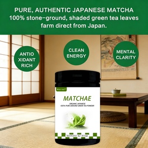 <span class=keywords><strong>Té</strong></span> <span class=keywords><strong>Verde</strong></span> Matcha en Polvo de Grado AAAAA, Ceremonial, Instantáneo, de Primera Calidad, Puro y de Lujo, de Marca Privada de Fábrica OEM, para Beber - Product Image 2