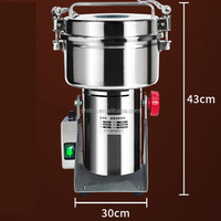 Petit mini broyeur de broyage de poudre d'épices d'herbe de kava commercial industriel broyeur broyeur fraisage martelage faisant la machine