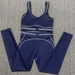 <span class=keywords><strong>Conjunto</strong></span> Deportivo de Cintura Alta para Mujer - <span class=keywords><strong>Conjunto</strong></span> de <span class=keywords><strong>Yoga</strong></span> Transparente, Ajustado y Sexy para Correr y Hacer Ejercicio, Sujetador Deportivo - Product Image 1