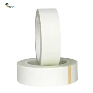 High-temp Class H Insulation Single Sided with Silicone Glue White Color Glass Cloth Electrical Self Adhesive Tape