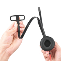 Nouveau Casque Mono Filaire USB 2026, Meilleure Vente, pour Centre d'Appels, avec Microphone Anti-Bruit pour la Communication
