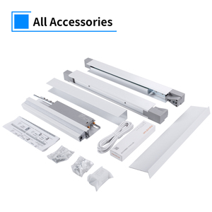 ستارة قرص العسل مع نافذة مقلوبة حديثة ، ستارة دفع وسحب لاسلكية قرص العسل - Product Image 5