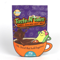 Sachet refermable personnalisé pour bonbons, snacks, chips, emballage alimentaire, pochette à fermeture éclair, sachet plastique laminé avec fermeture ziplock