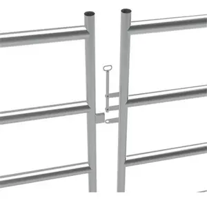 Kayme — panneaux de clôture en acier pour le betail, sections ondulées, 4/5/6 rails, clôture de bétail h, robuste