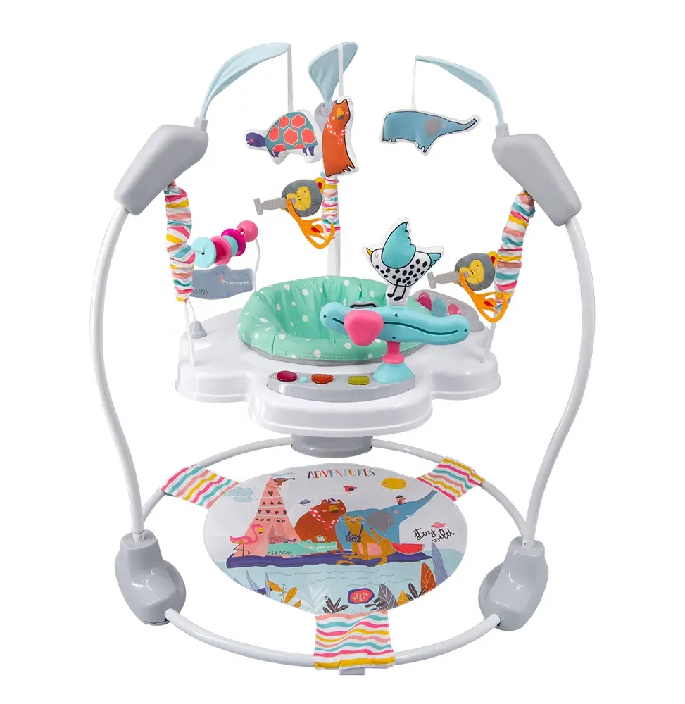 2024 an toàn nhà máy tùy biến bé Jumper bé Jumperoo Toddler rừng Walker Rocking ghế