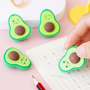 Goma de Borrar Creativa con Forma de Aguacate, <span class=keywords><strong>Material</strong></span> <span class=keywords><strong>Escolar</strong></span> para Estudiantes, Regalo para Niños, Suministros de Oficina, 704 - Product Image 3