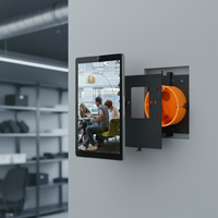 Tableta Inteligente Android con Pantalla Táctil LCD IPS Integrada en Pared de 8 Pulgadas, con Wi-Fi, POE/USB, Tuya, para Uso Doméstico