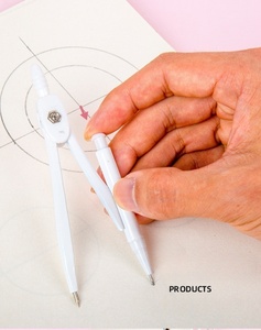 Di alta qualità 7 pezzi materiale scolastico professionale cancelleria 2025 nuovo Design in plastica matematica disegno bussola Geometry Set - Product Image 6