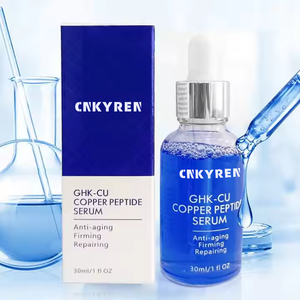 Siero Viso Anti-Età di Alta Qualità per la Cura della Pelle, Siero al Peptido di Rame Blu GHK-Cu per Ridurre Rughe e Linee Sottili - Product Image 4