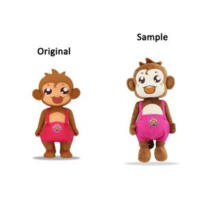 ตุ๊กตาสัตว์ป่าปักลายคุณภาพสูงจากผ้าฝ้าย PP นุ่มนิ่ม ตุ๊กตาเสือหมีสุนัขหมีแพนด้ากระต่าย ของขวัญ - Product Image 6