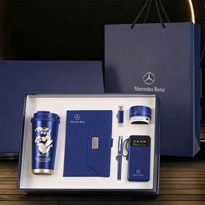 Customized Business Gift Set-Coffee Cup with Neck <b>Massager</b> PU Leather Modern Style Customizable Features Square Shape Easy Use - Product Image 3
