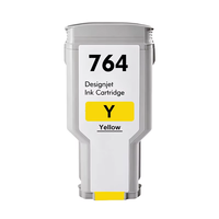 BOMA.LTD untuk Kartrid Tinta HP 764 300ML dengan Tinta Penuh untuk Printer HP Designjet T3500 C1Q13A C1Q14A C1Q15A C1Q16A C1Q17A C1Q18A
