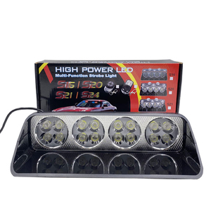 <span class=keywords><strong>2022</strong></span> hotsale12V Grille de pont avant de voiture LED Flash stroboscopique lampe stroboscopique d'avertissement d'urgence - Product Image 2