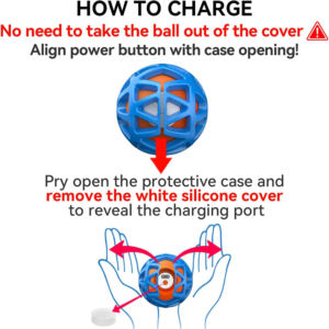 Nuovi Arrivi: Palla Giocattolo Blu in Gomma per Cani, Lussuosa e Interattiva per Interni - Product Image 3