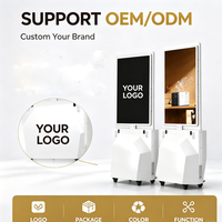 Diffuseur de parfum publicitaire commercial, écran LCD intelligent UHD 43'' à écran partagé, diffuseur d'arômes pour KTV, hôpital, bâtiment