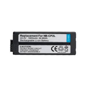Wieder aufladbare Lithium-Ionen-Batterien Ersatz für Canon Drucker NB-CP1L CP2L SELPHY CP100 CP200 CP300 CP400 CP510 CP600