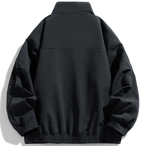 Doudoune unie épaisse 2025, style unisexe pour couple, coupe ample décontractée et tendance avec col en fourrure d'agneau - Product Image 2