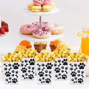Offre Spéciale : 10 Boîtes à Popcorn pour Fêtes d'Enfants, Thème <span class=keywords><strong>Licorne</strong></span> et Animaux de la Jungle, en Papier, Idéales pour Anniversaires et Baby Showers - Product Image 4