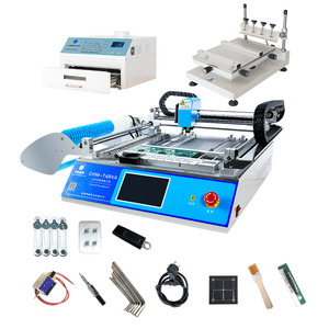 Máy tính để bàn SMT chọn nơi chip mounter 2 đầu máy độ chính xác cao Tự động SMD chọn và đặt máy để lắp ráp đèn <span class=keywords><strong>LED</strong></span> - Product Image 2