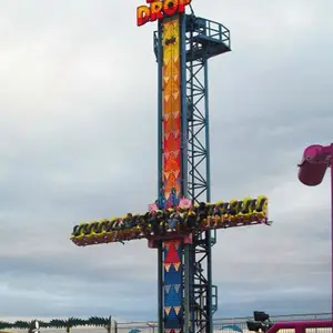 Gratis Fall Toren Rit Hoge Kwaliteit Springen Sensatie Ritten Voor Thema Park. Pretparkattracties Amusement Park Apparatuur