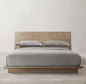 Đồ Nội Thất Nhà Sang Trọng Giường Khách Sạn Janpan Phong Cách Gỗ Giường Đồ Nội Thất Phòng Ngủ Gỗ Nổi Nền Tảng Giường - Product Image 6