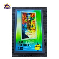 27X40 inci lampu latar LED iklan film bingkai Poster kotak lampu kotak lampu LED