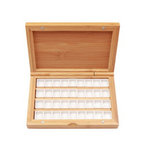 Boîte de rangement pour peinture aquarelle, palette à 36 alvéoles pour peintures aquarelle solides - Product Image 4