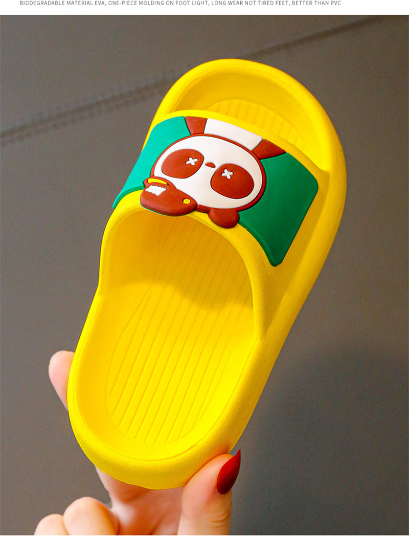 Children's Slippers Boys and Girls Indoor Anti-slip Soft Bottom Cartoon Baby Slides Slippers