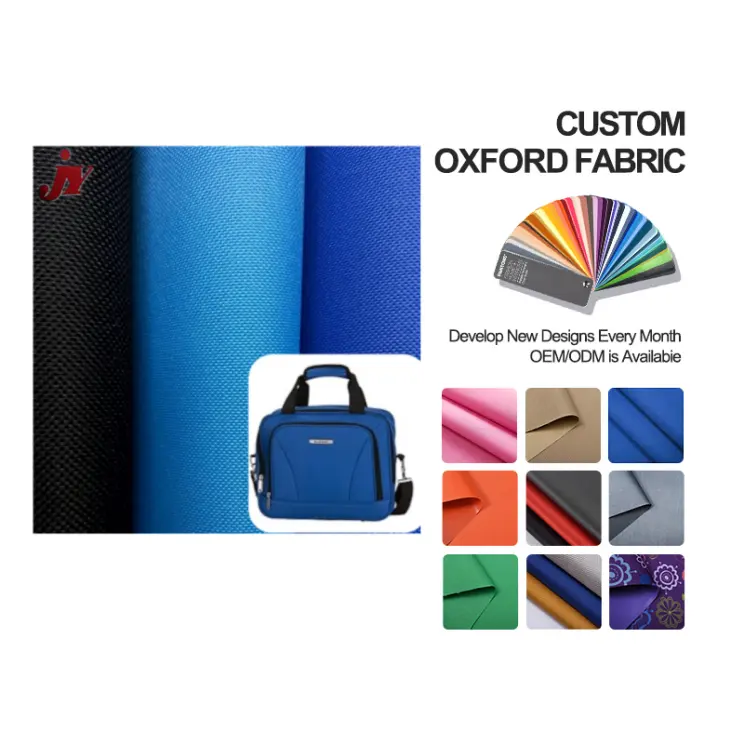 100% Polyester 210 420 600 1680 Denier Oxford Met Pvc/Pu/Pe Coating